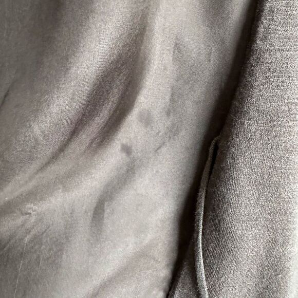 Eileen Fisher Brown Silk Trim Tie Waist Cardigan Sweater - Picture 8 of 11